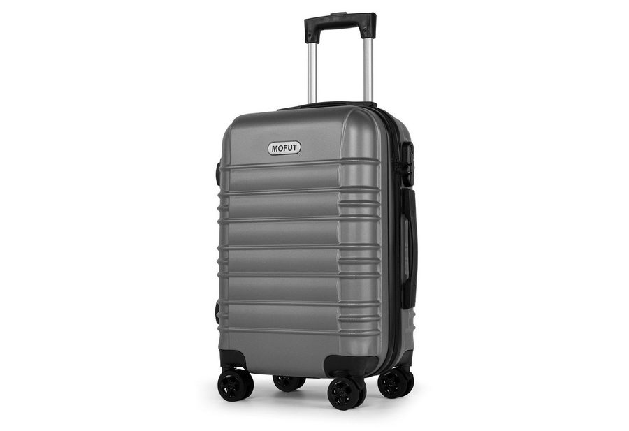 MoFut Hartschalen-Trolley Reisekoffer Trolley Großer Koffer Handgepäck Hartschale aus ABS, 4 Rollen, Trolley Handgepäck Große Kapazität mit 4 Rollen und Zahlenschloss von MoFut