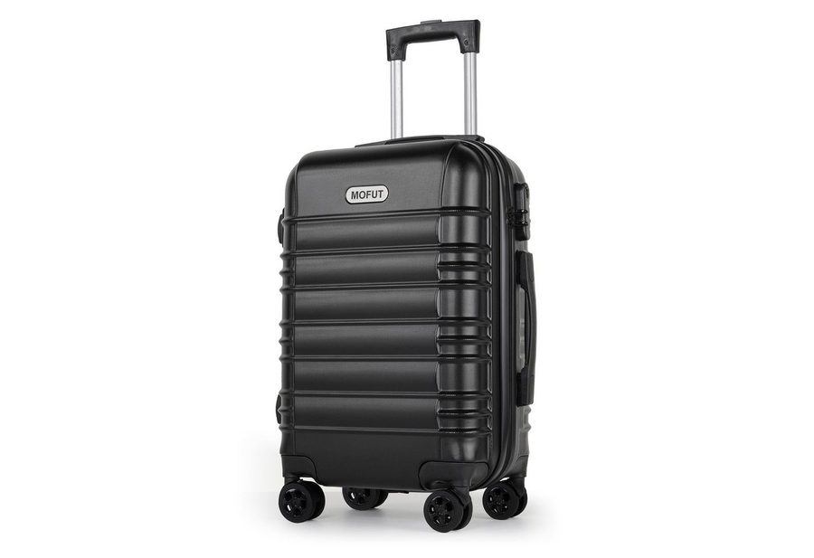 MoFut Hartschalen-Trolley Reisekoffer Trolley Großer Koffer Handgepäck Hartschale aus ABS, 4 Rollen, Trolley Handgepäck Große Kapazität mit 4 Rollen und Zahlenschloss von MoFut