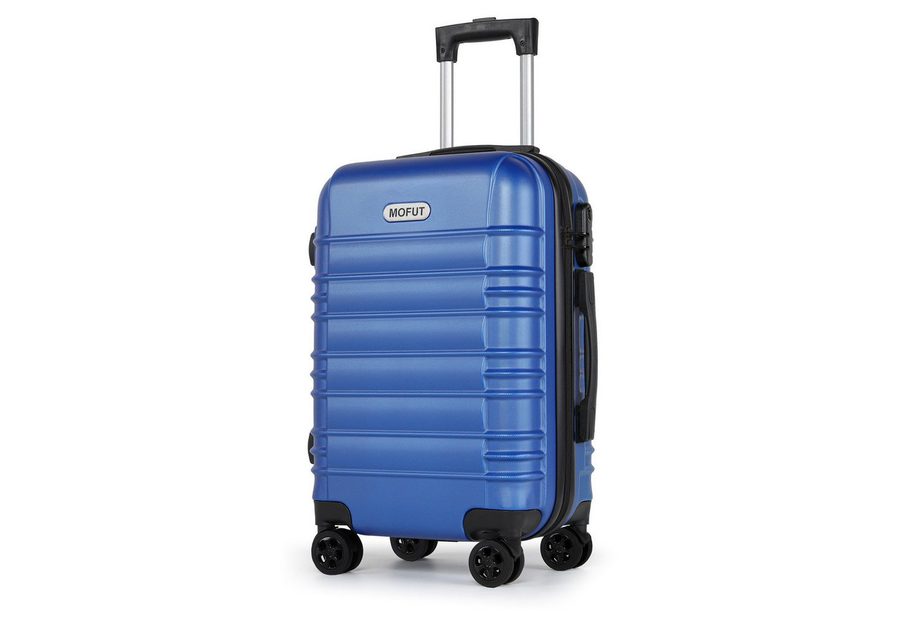 MoFut Hartschalen-Trolley Reisekoffer Trolley Großer Koffer Handgepäck Hartschale aus ABS, 4 Rollen, Trolley Handgepäck Große Kapazität mit 4 Rollen und Zahlenschloss von MoFut