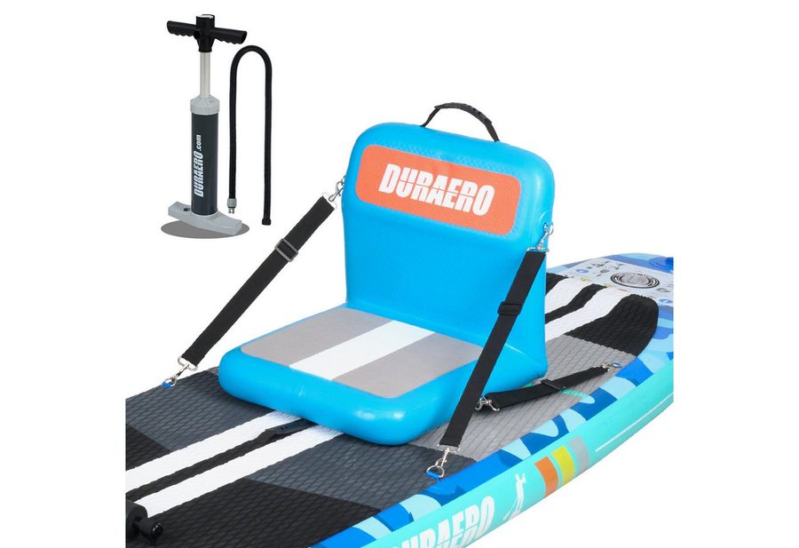 DURAERO SUP-Board DURAERO Aufblasbarer Kajaksitz mit Rückenlehne von DURAERO