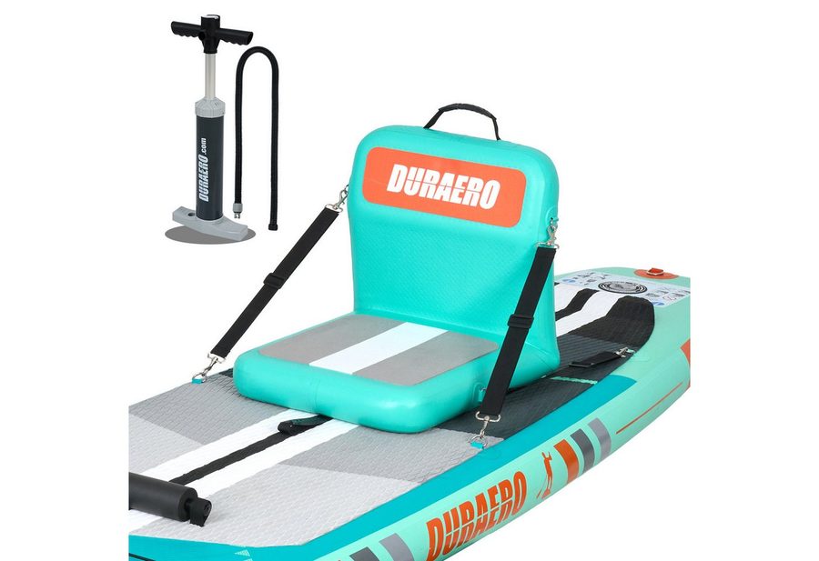 DURAERO SUP-Board DURAERO Aufblasbarer Kajaksitz mit Rückenlehne von DURAERO