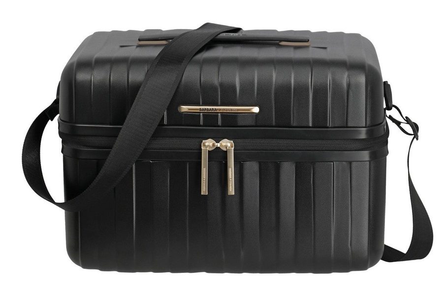 travelite Beautycase BARBARA NOVELTY Kosmetikkoffer, mit Trolley-Sleeve und flexiblem Ordnungssystem von Travelite