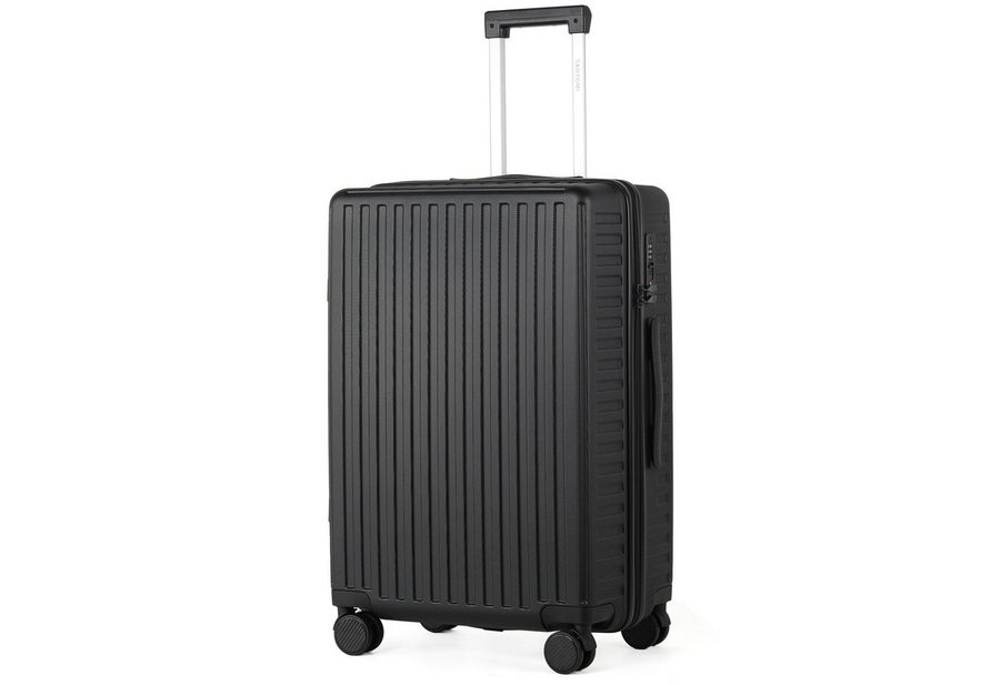 TANTOMI Hartschalen-Trolley ABS Handgepäckkoffer Business-Koffer Trolleys mit TSA Schloss, Mit abschließbarer Vortasche, Laptopfach, Leichtgewicht von TANTOMI