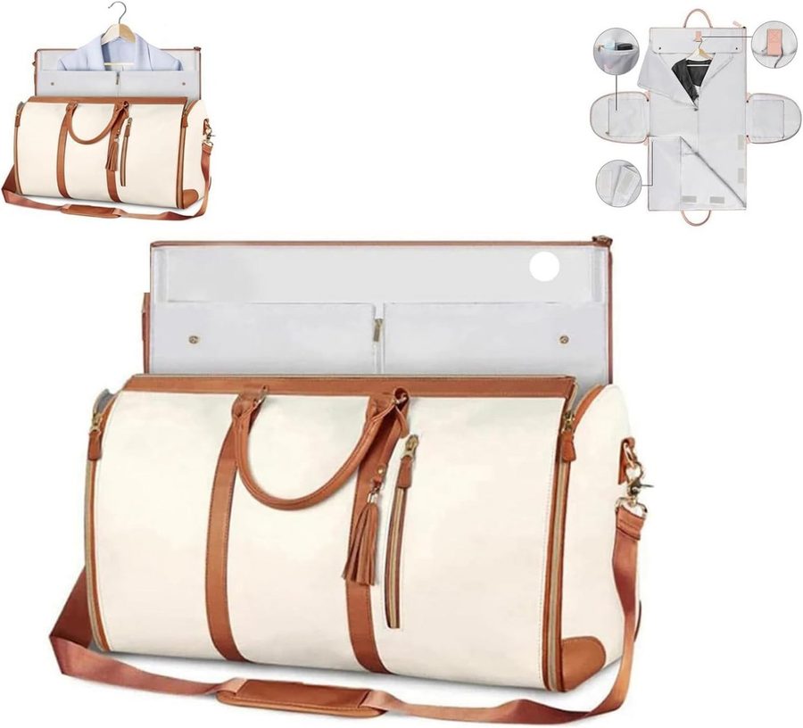 feinlux Shopper Reisetasche Foldybag,reisetasche faltbar,Travluxe Faltbare Reisetasche (Packung, Foldy Bag,Wasserdichter Kleidersack für Reisen), Perfekte Reisegeschenke für Frauen, die internationale Reisen von feinlux