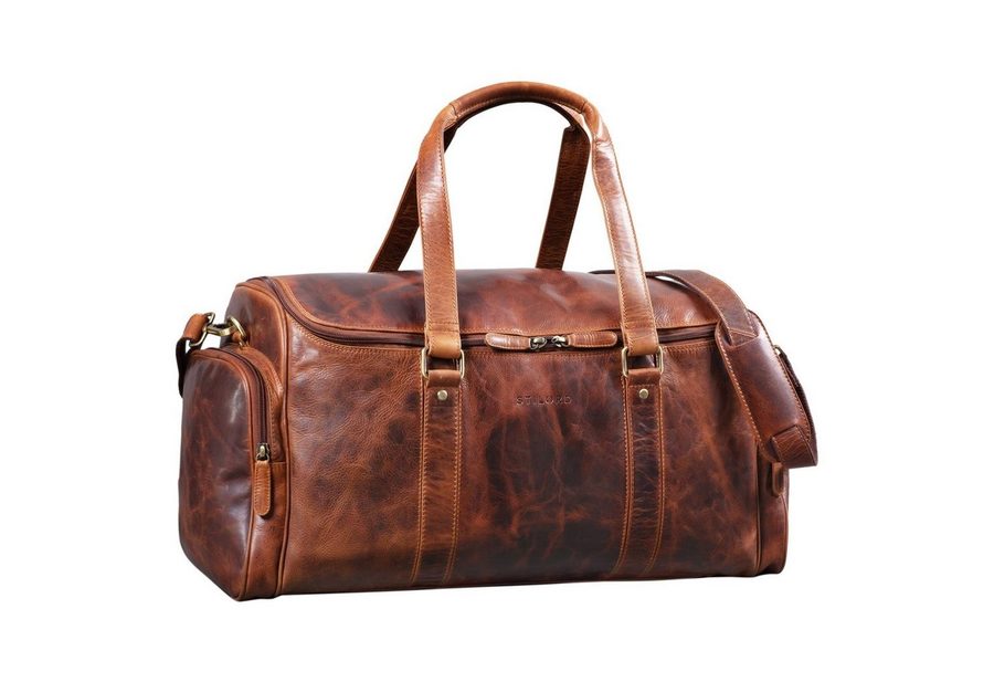 STILORD Weekender "Myles" Vintage Weekender Reisetasche Herren Leder zum Umhängen von STILORD