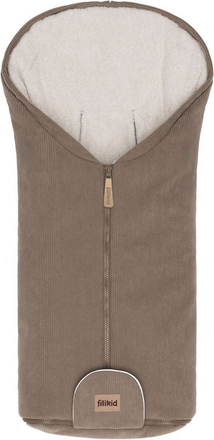 Fillikid Fußsack Nevis Cord, Winterfußsack Gr. 0, für Autositze Gr. 0 und Kinderwagen von fillikid