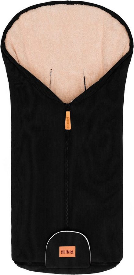 Fillikid Fußsack Nevis Cord, Winterfußsack Gr. 0, für Autositze Gr. 0 und Kinderwagen von fillikid