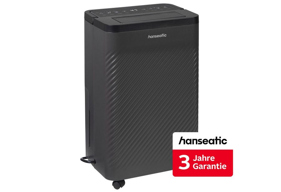 Hanseatic Luftentfeuchter Hanseatic 8L, Entfeuchtung 8 l/Tag, inkl. 3 Jahre Herstellergarantie von Hanseatic