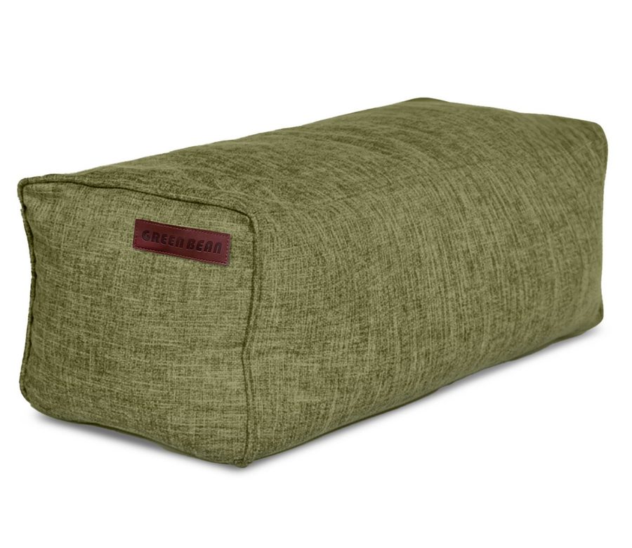 Green Bean Pouf Ottomane Linen (Indoor Sitzhocker Sitzkissen Fußhocker Relax-Sessel, Made in Germany), die ideale Ergänzung zum Sitzsack von Green Bean