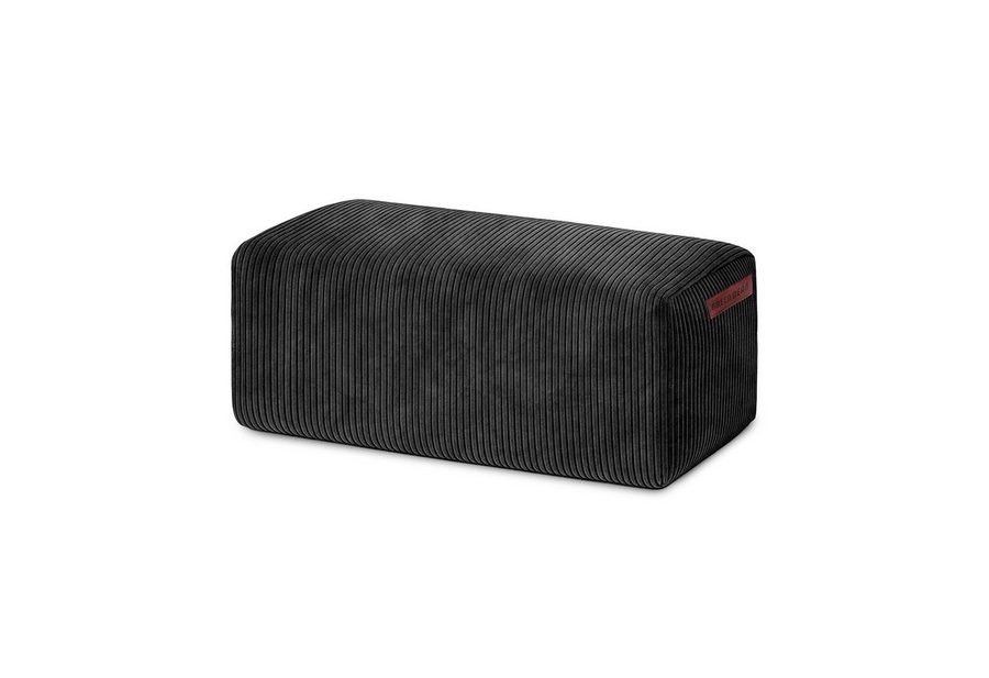 Green Bean Pouf Ottomane Cord (Indoor Sitzhocker Sitzkissen Fußhocker Relax-Sessel, Made in Germany), die ideale Ergänzung zum Sitzsack von Green Bean