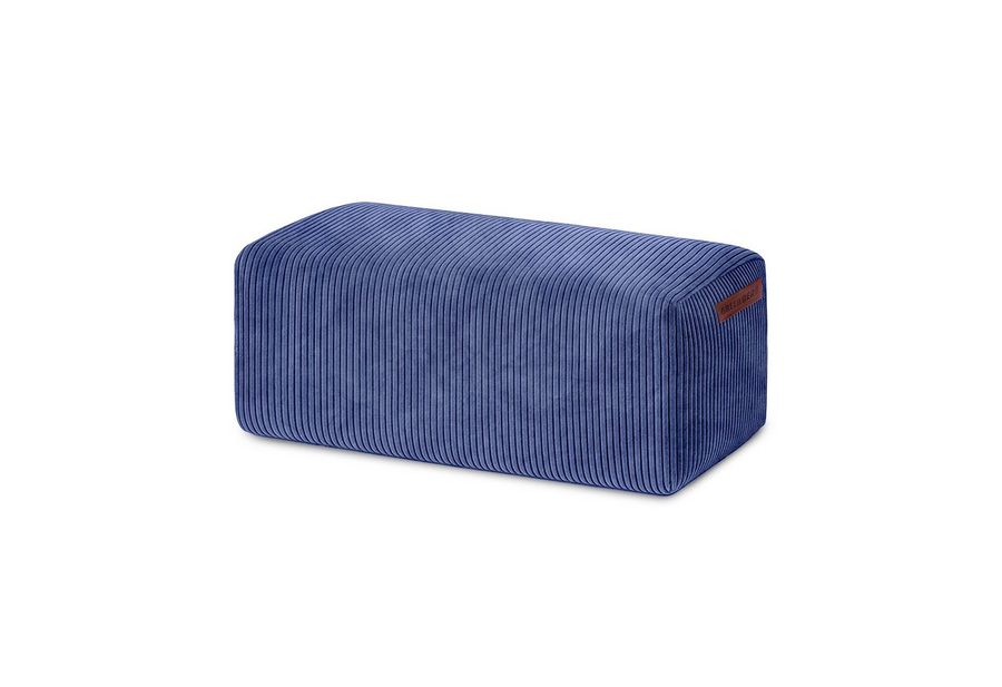 Green Bean Pouf Ottomane Cord (Indoor Sitzhocker Sitzkissen Fußhocker Relax-Sessel, Made in Germany), die ideale Ergänzung zum Sitzsack von Green Bean