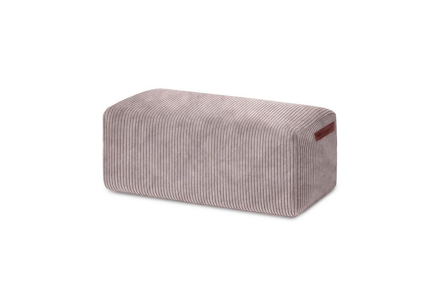 Green Bean Pouf Ottomane Cord (Indoor Sitzhocker Sitzkissen Fußhocker Relax-Sessel, Made in Germany), die ideale Ergänzung zum Sitzsack von Green Bean