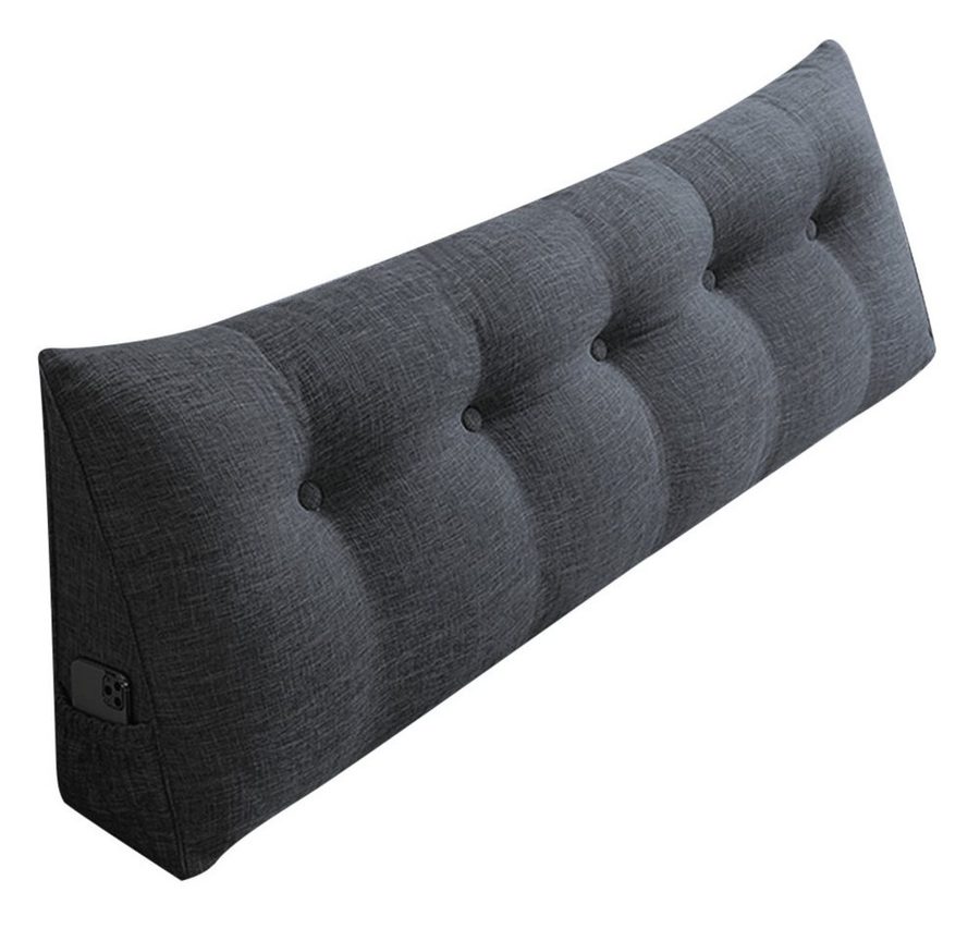 JEOBEST Rückenkissen Lesekissen für Bett und Sofa, Keilkissen Groß, mit waschbarem Bezug, Ideal zum Anlehnen im Bett von JEOBEST