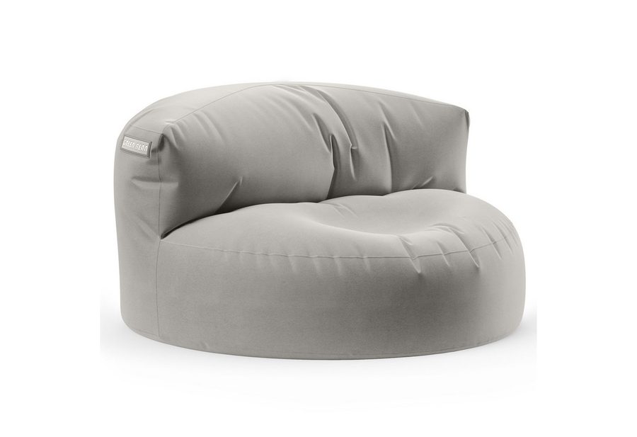 Green Bean Sitzsack Sitzsack Sofa Indoor Outdoor Lounge (mit Rückenlehne, wasserabweisender & abwaschbarer Bezug), Couch Sitzmöglichkeit Gartenliege mit Rückenlehne von Green Bean