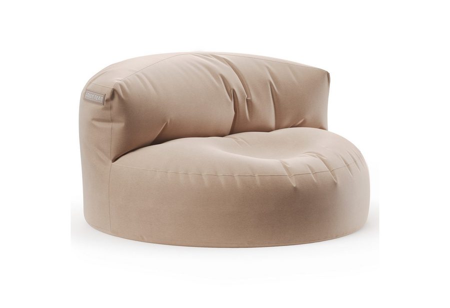Green Bean Sitzsack Sitzsack Sofa Indoor Outdoor Lounge (mit Rückenlehne, wasserabweisender & abwaschbarer Bezug), Couch Sitzmöglichkeit Gartenliege mit Rückenlehne von Green Bean