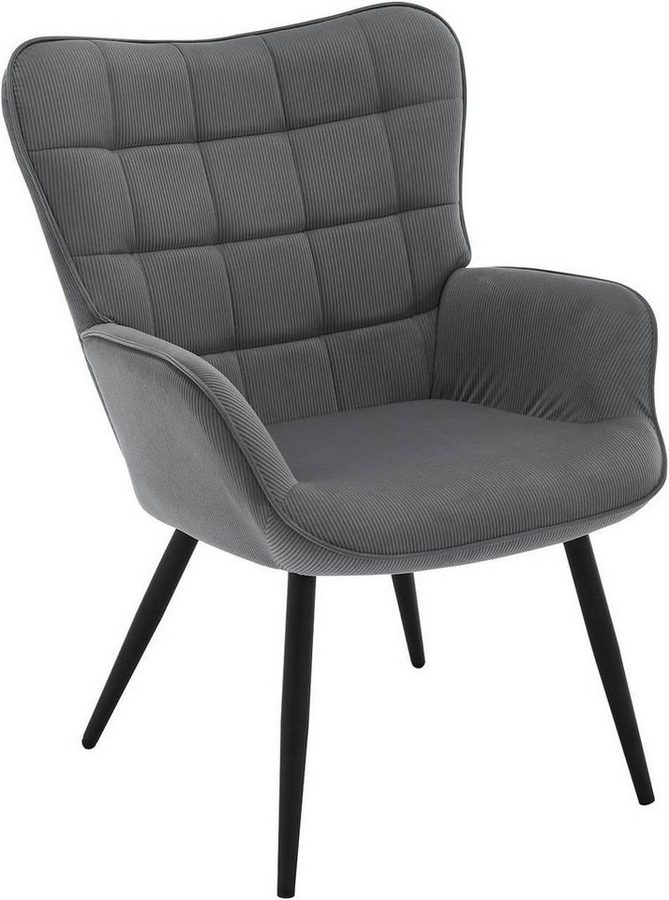 Woltu Relaxsessel (1-St), Ohrensessel Polstersessel mit Cordbezug von WOLTU