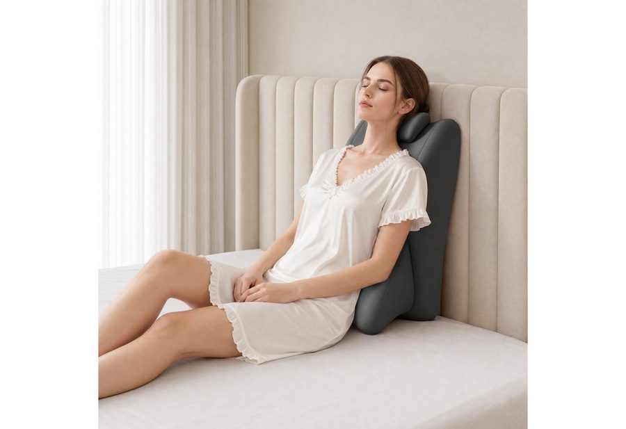 ibettertec Sitzsack 27° Intimkissen Paare, Memory Schaum Liebeskissen rutschfest (Set), Memory-Schaum 27 Grad Sex Kissen für intime Positionen von ibettertec