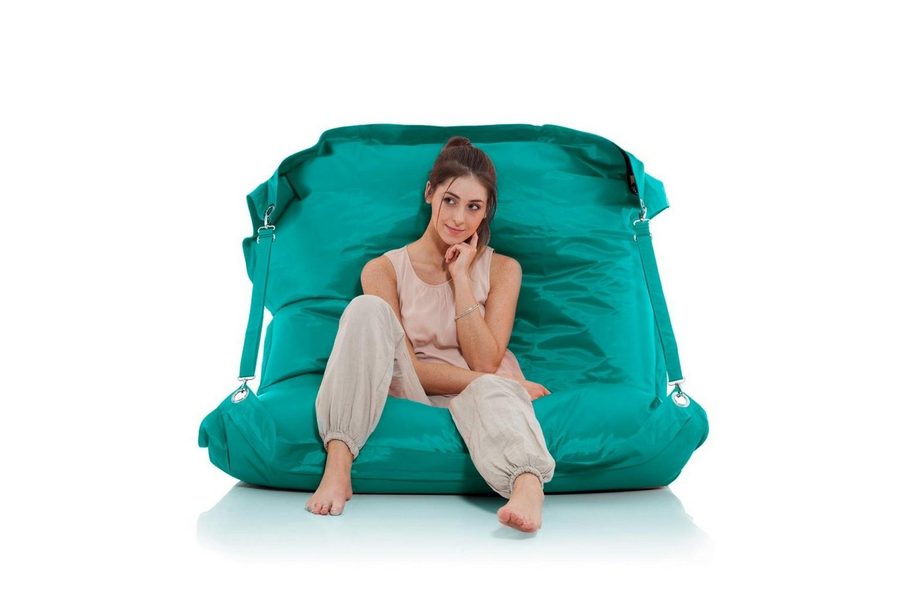 Smoothy Sitzsack SMOOTHY XXL Nylon Sitzsack 420D - Indoor & Outdoor Lounge Sitzkissen (Riesensitzsack, Sitzkissen Bean-Bag Sessel), für Kinder & Erwachsene von Smoothy
