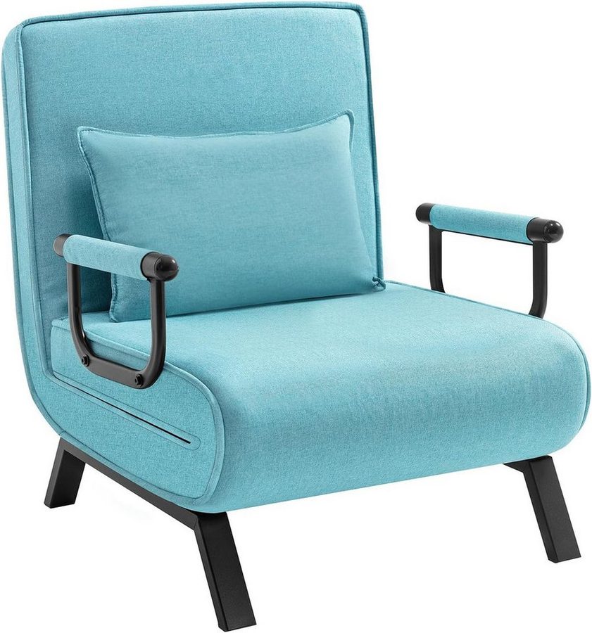 Woltu Schlafsofa, 1 Teile, Schlafsessel 3 in 1, mit Bettfunktion, Sofabett Gästebett von WOLTU