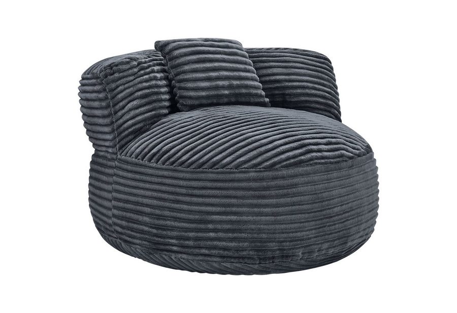 CHITA Sitzsack mit Kissen & Decke, Chenille, Gaming Sitzsack (1 Sitzsack + 1 Kissen +1 Decke), Lounge Chair Cozy, platzsparend, vakuumverpackt von CHITA