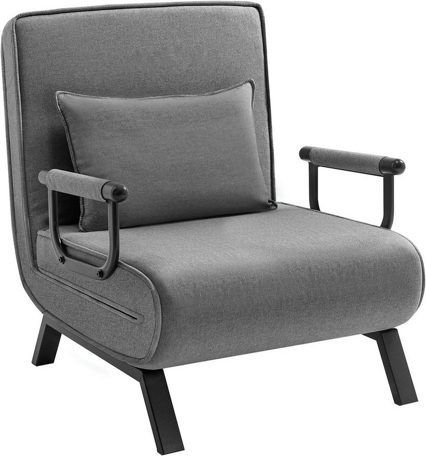Woltu Schlafsofa, 1 Teile, Schlafsessel 3 in 1, mit Bettfunktion, Sofabett Gästebett von WOLTU