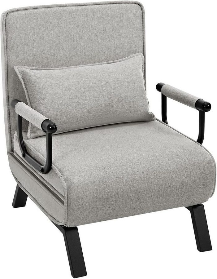 Woltu Schlafsofa, 1 Teile, Schlafsessel 3 in 1, mit Bettfunktion, Sofabett Gästebett von WOLTU