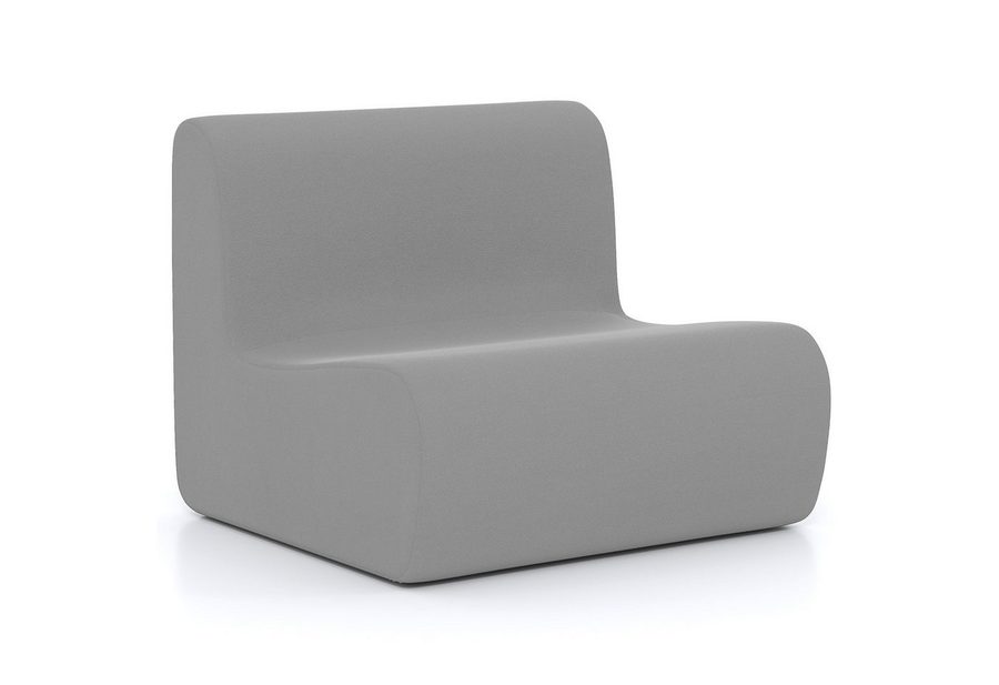 COSTWAY Relaxsessel Bodensessel mit Rückenlehne, Samt 200 kg, gepolstert von COSTWAY