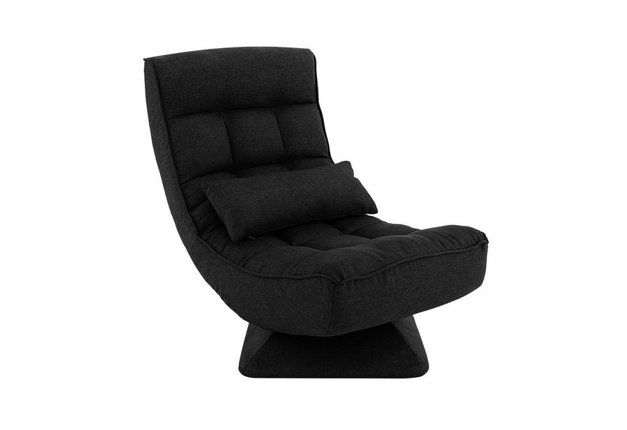 COSTWAY Relaxsessel 360° drehbar Gamingstuhl Bodensessel, verstellbar, klappbar mit Kissen von COSTWAY