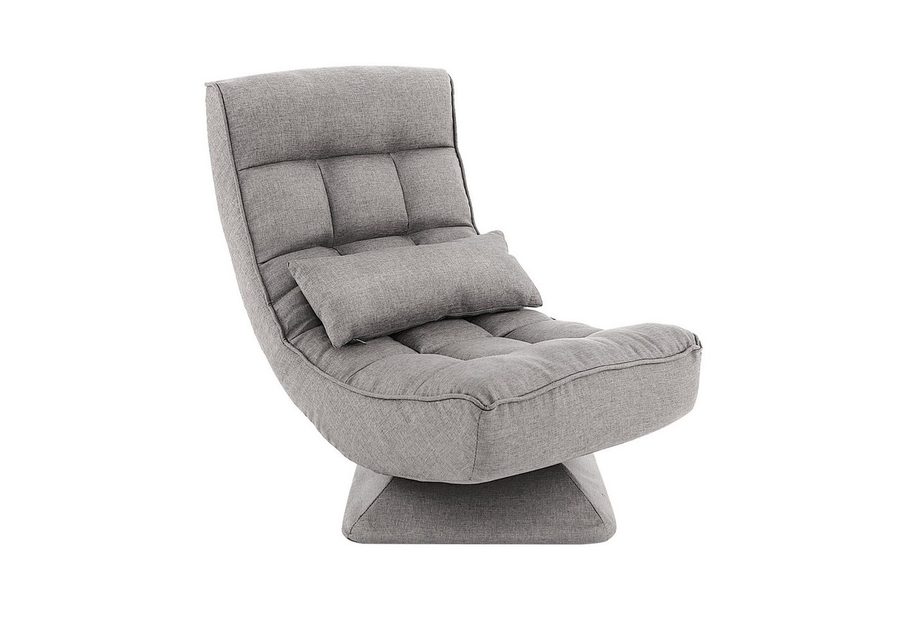 COSTWAY Relaxsessel 360° drehbar Gamingstuhl Bodensessel, verstellbar, klappbar mit Kissen von COSTWAY