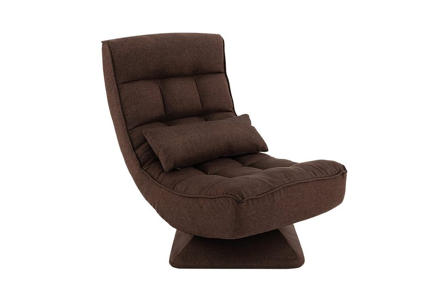 COSTWAY Relaxsessel 360° drehbar Gamingstuhl Bodensessel, verstellbar, klappbar mit Kissen von COSTWAY