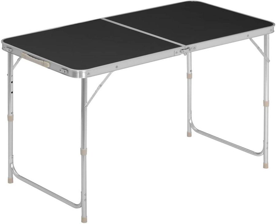 Woltu Campingtisch (1-St), Klapptisch, höhenverstellbar, aus Aluminium MDF von WOLTU