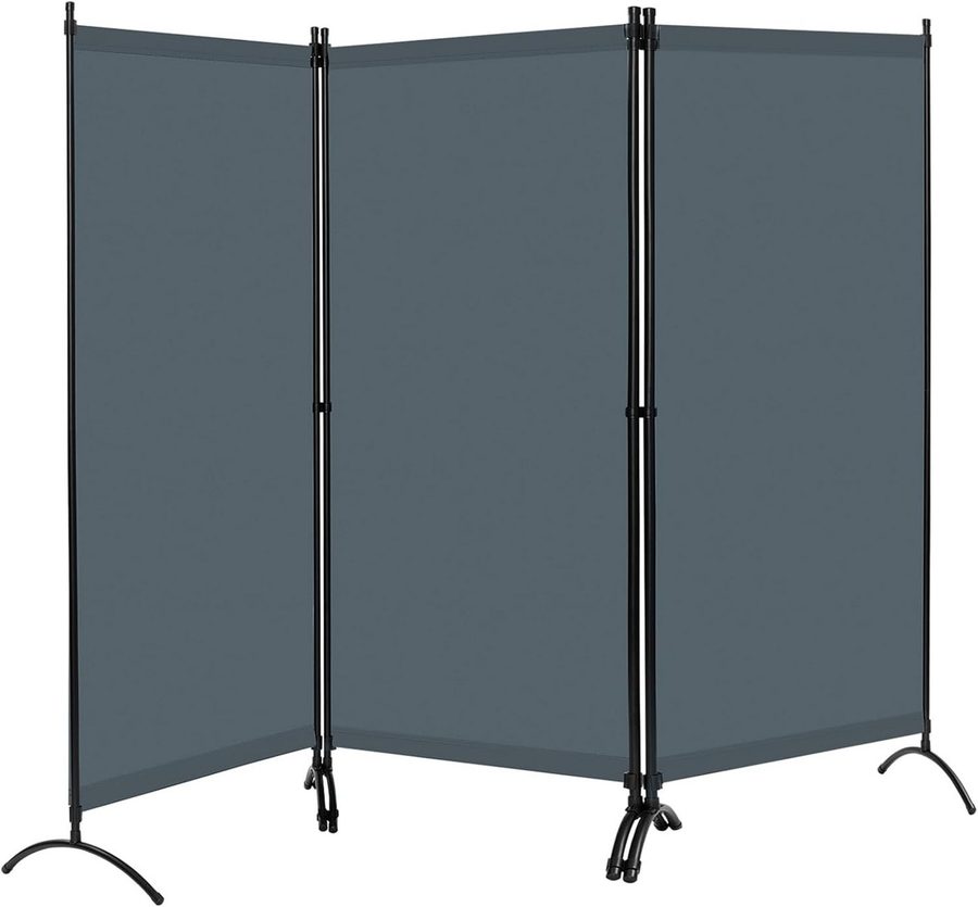 Woltu Paravent, 3-teilig 255x182 cm, Trennwand klappbar, Raumteiler freistehend von WOLTU