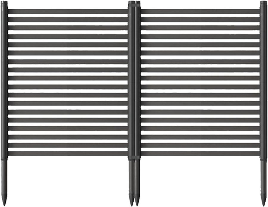 GarveeMore Paravent 120 x 90cm Sichtschutz,Garten Raumteiler, 2-teilig Balkonsichtschutz von GarveeMore