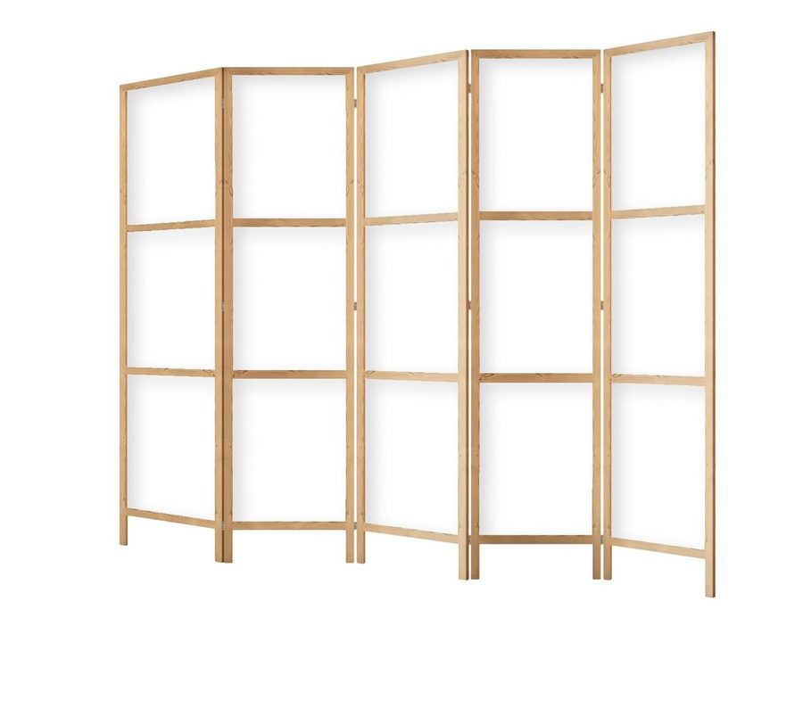 framed concept Paravent Raumteiler aus Holz, einseitig, im orientalischen Stil, 3-teilig: 135 x 172 cm oder 5-teilig: 225 x 172 cm von framed concept