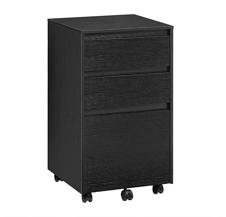 Woltu Aktenschrank (1-St) mobiler Schrank, Rollcontainer mit 3 Schubladen von WOLTU