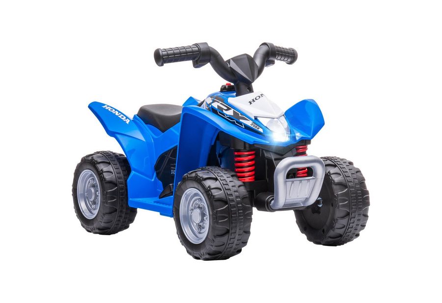 AIYAPLAY Elektro-Kinderquad mit Hilfsrad, Aktivierungsschlüssel, Belastbarkeit 25 kg, (1-tlg), mit LED-Scheinwerfer, Blau von AIYAPLAY