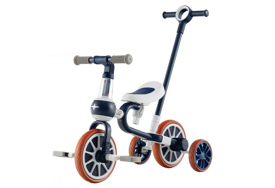 COSTWAY Dreirad 4 in 1 Laufrad, verstellbar, von 2-4 Jahren, bis 30kg von COSTWAY