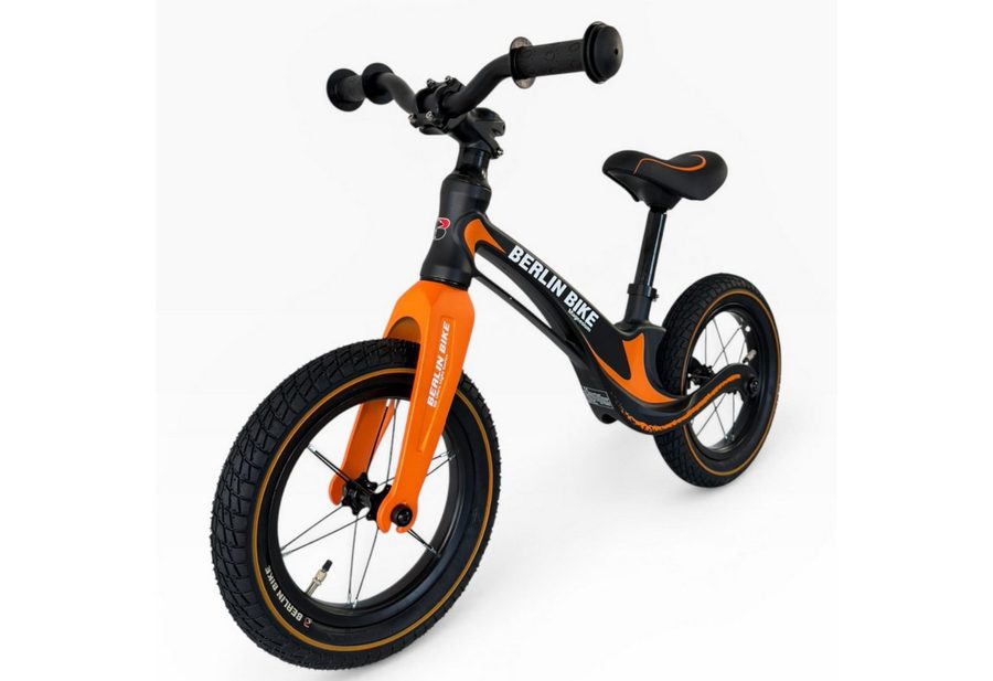 BERLIN BIKE Laufrad Magnesium Kinderlaufrad 12-Zoll - ideales Geschenk für Kinder 12 Zoll, Spielerisch Balance und Motorik fördern von BERLIN BIKE