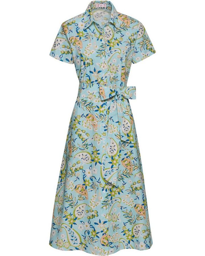 Brigitte von Schönfels Midikleid Paisley-Hemdblusenkleid von Brigitte von Schönfels