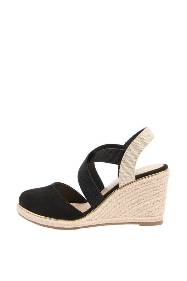 LIPSY Lipsy Espadrilles, Keilabsatz, weite Passform Keilsandalette von Lipsy