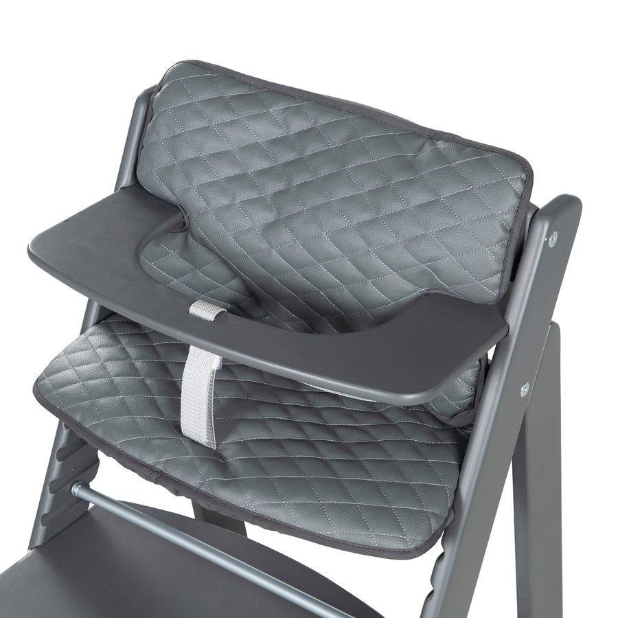 Roba Sitzverkleinerer 2-teilig Graphite gesteppt Sit Up 'Luxe' von roba