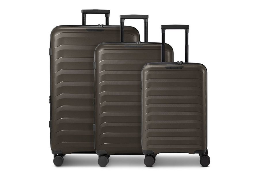 D&N Trolleyset Toronto, 4 Rollen, (3-teilig, 3 tlg), Polypropylen von D&N