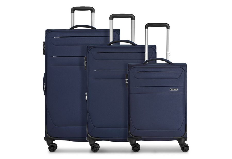 WORLDPACK Trolleyset Chicago, 4 Rollen, (3-teilig, 3 tlg), Polyester von WORLDPACK