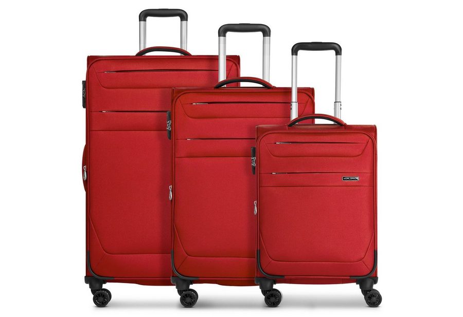 WORLDPACK Trolleyset Chicago, 4 Rollen, (3-teilig, 3 tlg), Polyester von WORLDPACK