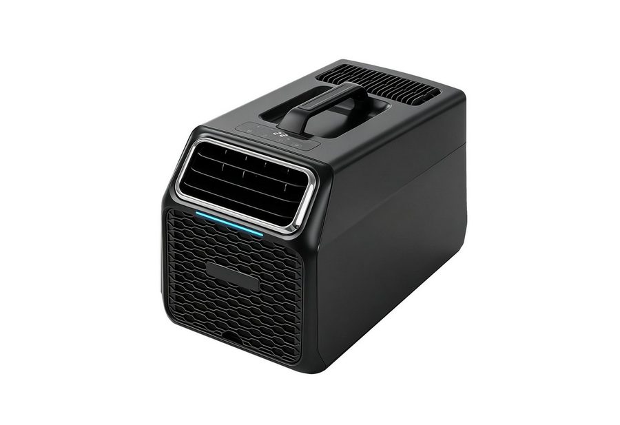 Rolipo Klimagerät Tragbare Camping-Klimaanlage Luftkühler 4-in-1 Klimagerät Wohnmobil, 3500BTU 460W Kühlung/Entfeuchtung/Ventilation/Schlafmodus von Rolipo