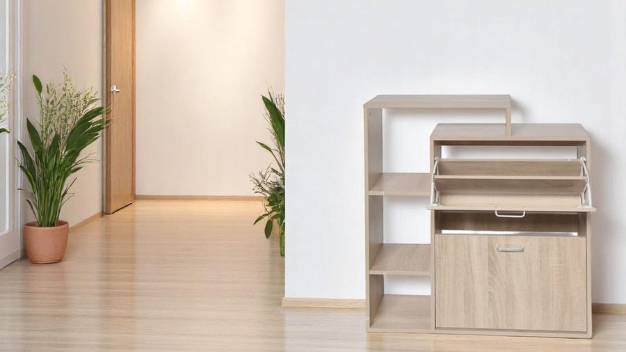Hardin 1fachgut Aria Schuhschrank Holzoptik, ca. 93 x 85 x 24 cm von Hardin 1fachgut