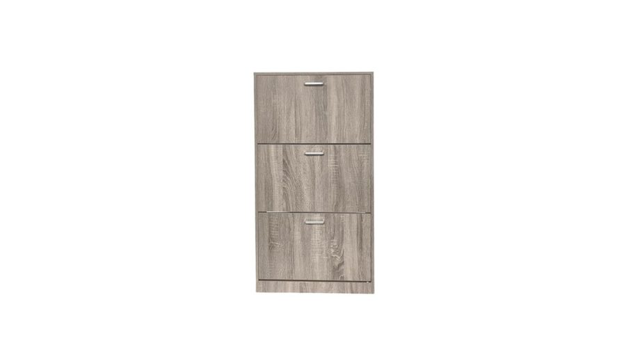 Hardin 1fachgut LuxeFit Schuhschrank mit 3 Türen, ca. 60 x 30 x 114,5 cm – Holzoptik von Hardin 1fachgut