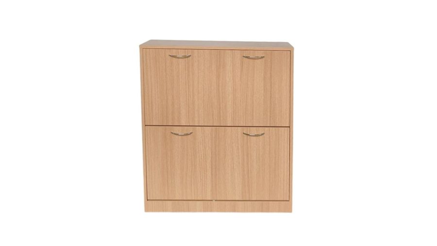 Hardin 1fachgut WoodLine Schuhschrank, ca. 75 x 87 x 24 cm – Holzoptik von Hardin 1fachgut