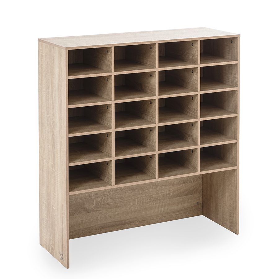 HC Home & Living Schuhschrank XL, ca. 92 x 33 x 99 cm - Sonoma-Eiche von HC Home & Living