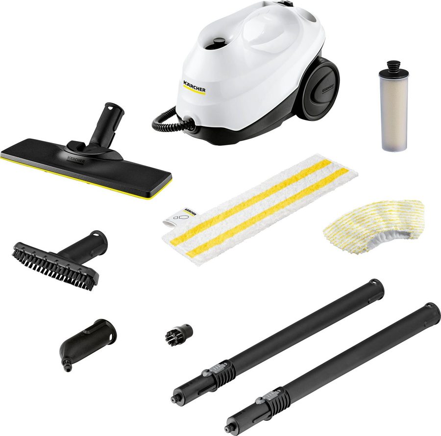 KÄRCHER Dampfreiniger SC 3 EASYFIX, 1900 W, Aufheizzeit: 30 s, Flächenleistung: 75 m², mit Entkalkungskartusche von Karcher